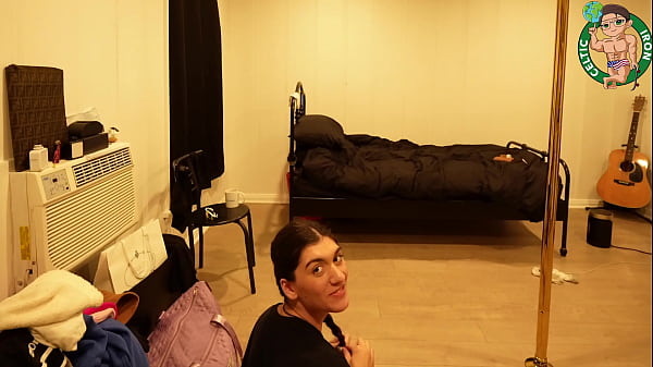 COMPLETE GIRLFRIEND EXPERIENCE: Latina Teen Aubry Babcock Bedtime in Beverly Hills DeepThroat DoggyStyle Load 4