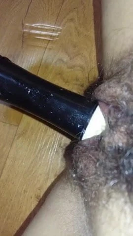 Korean milf playing with a recorder