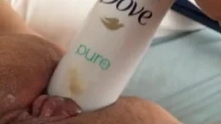 Watching our Sugar Baby stretch her cunt