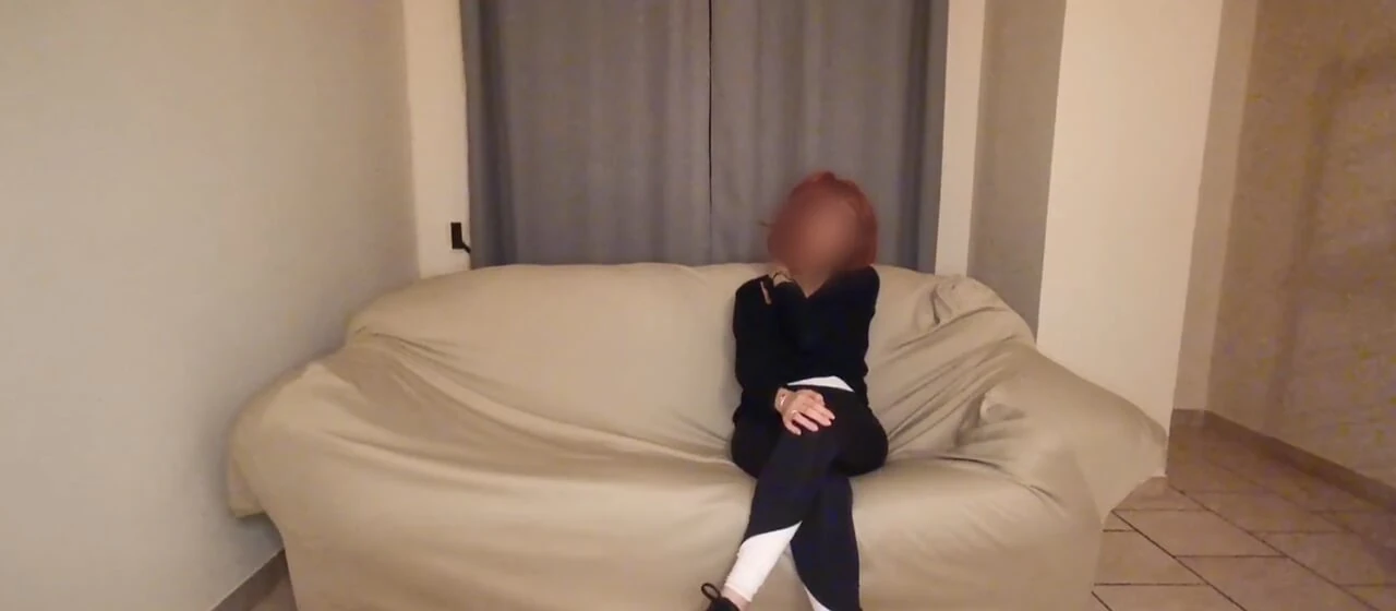 CASTING porn with interview with an Italian beautician / Italian dialogues/ sub english