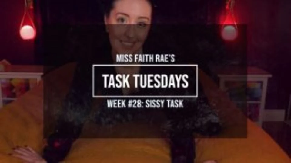 A Cutesy Task For Sissy Boys – Miss Faith Rae’s Femdom Audio Feminizing Sissification Instructions