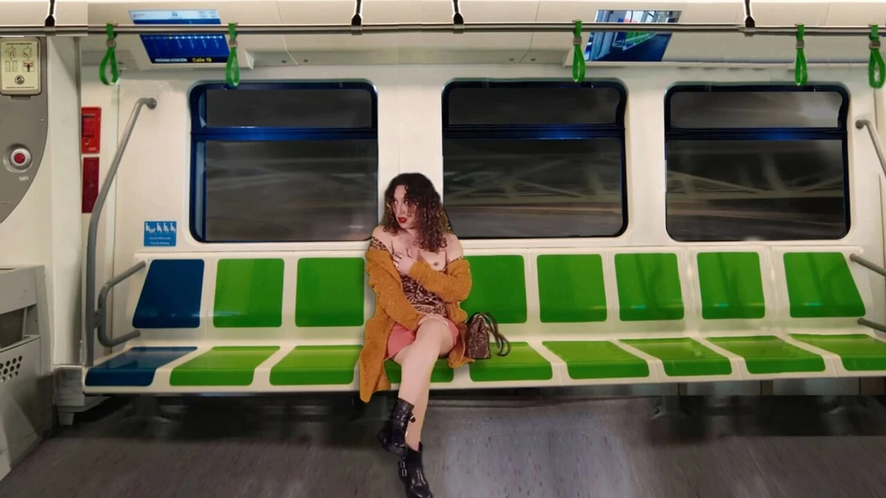 A friend of my husband’s films the train ride