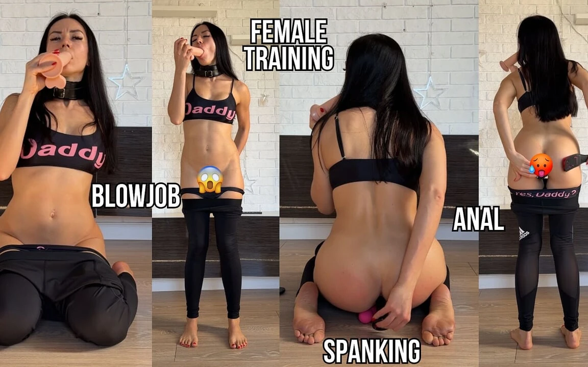 Female Training: Anal, Blowjob, Spanking