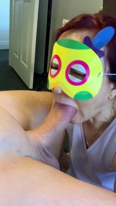 blowjob from my Korean milf