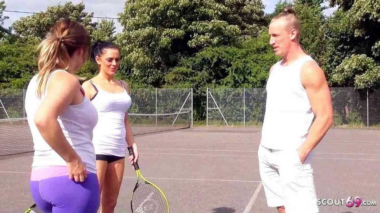 Hot Mom Jess tricked to Fuck by Son’s best Friend after Tennis match