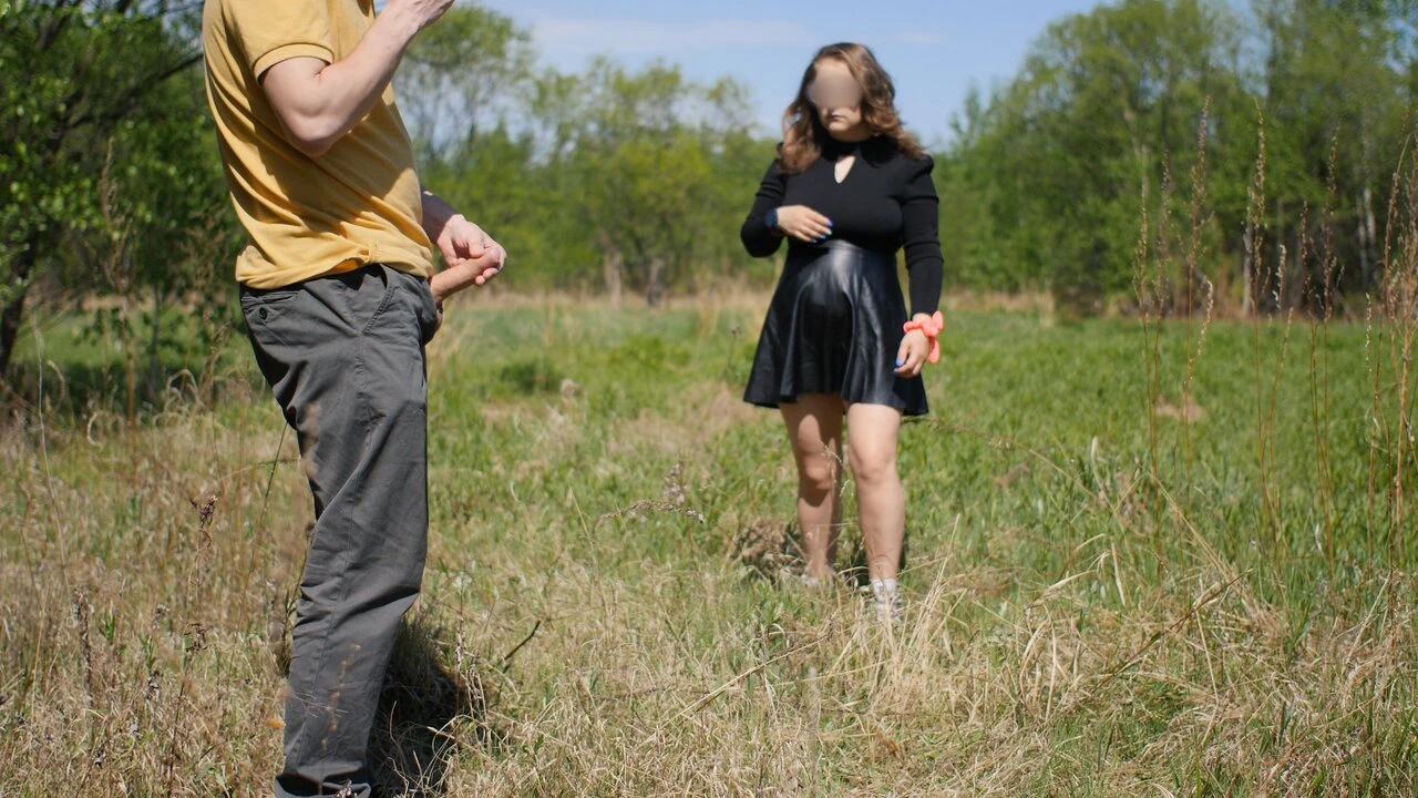 This is impossible to believe. The next day in the life of an exhibitionist and a stranger – XSanyAny