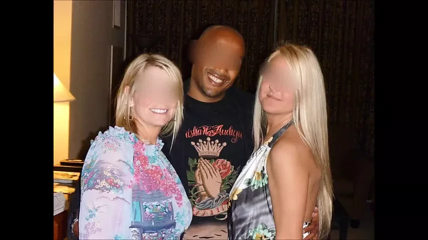 Amateur threesome interracial