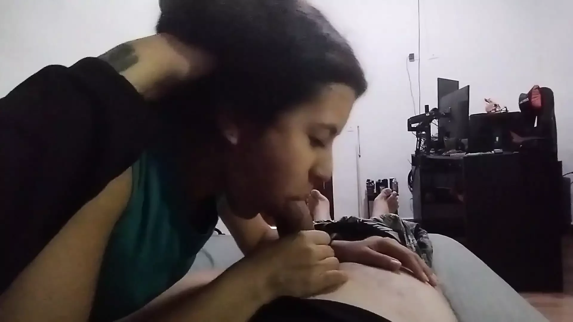Young Girl Starts It by Sucking Me but She Can’t Stand the Desire to Ride My Cock