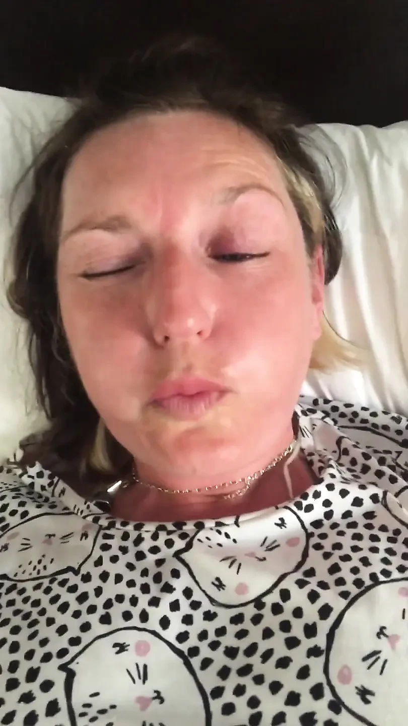 My Hot, Sweaty Crossed Eyed Orgasm Face