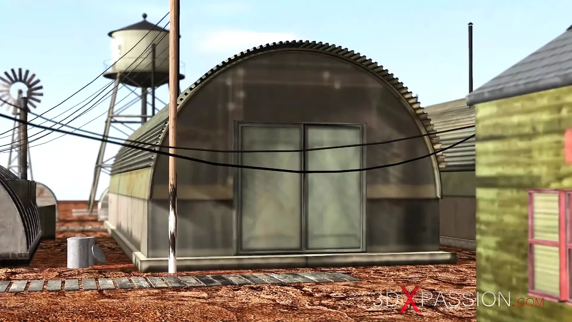 First time hard fuck for horny japanese college girl slave in the military base camp