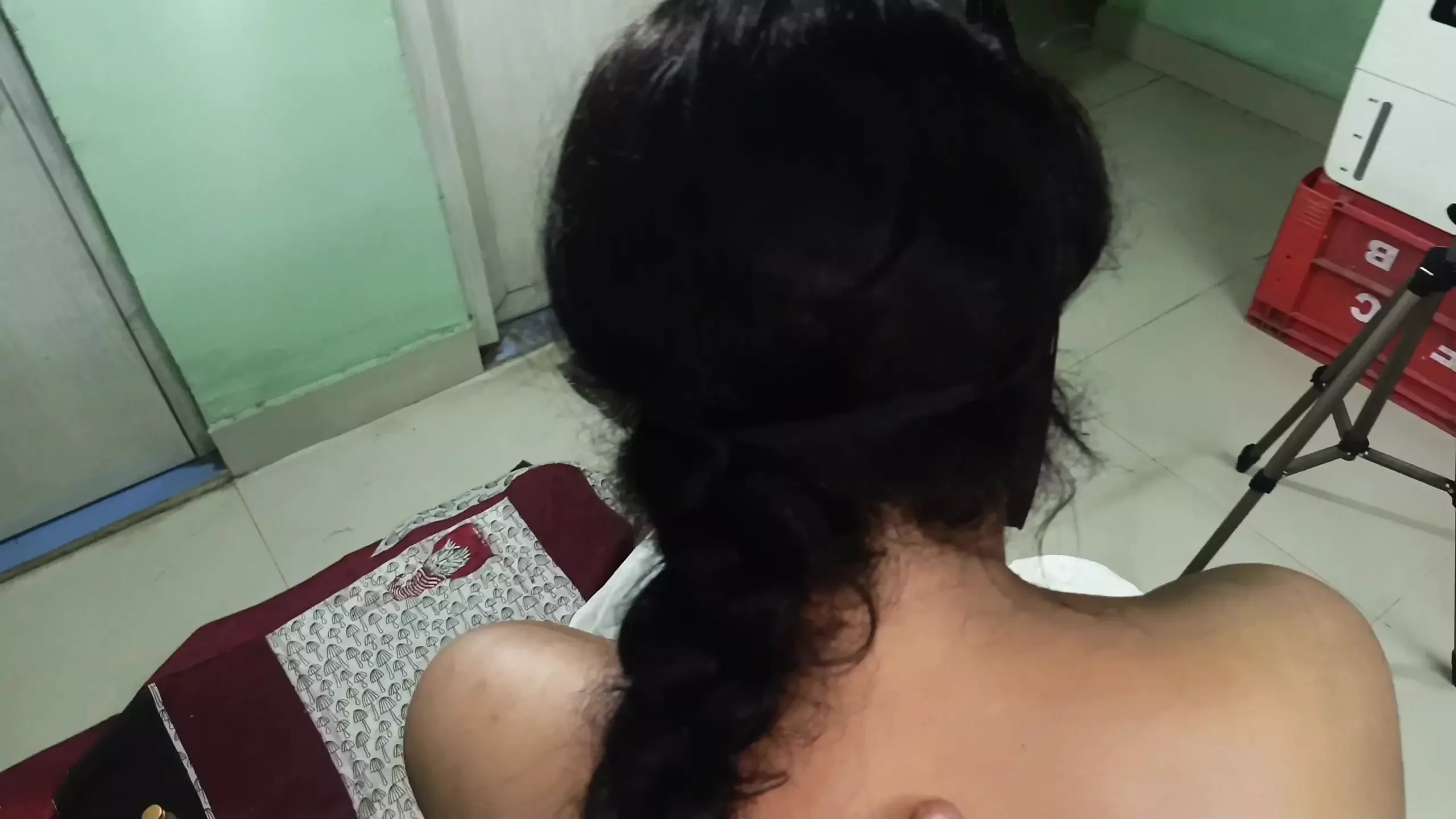 cheating wife enjoying and shared bed with manager