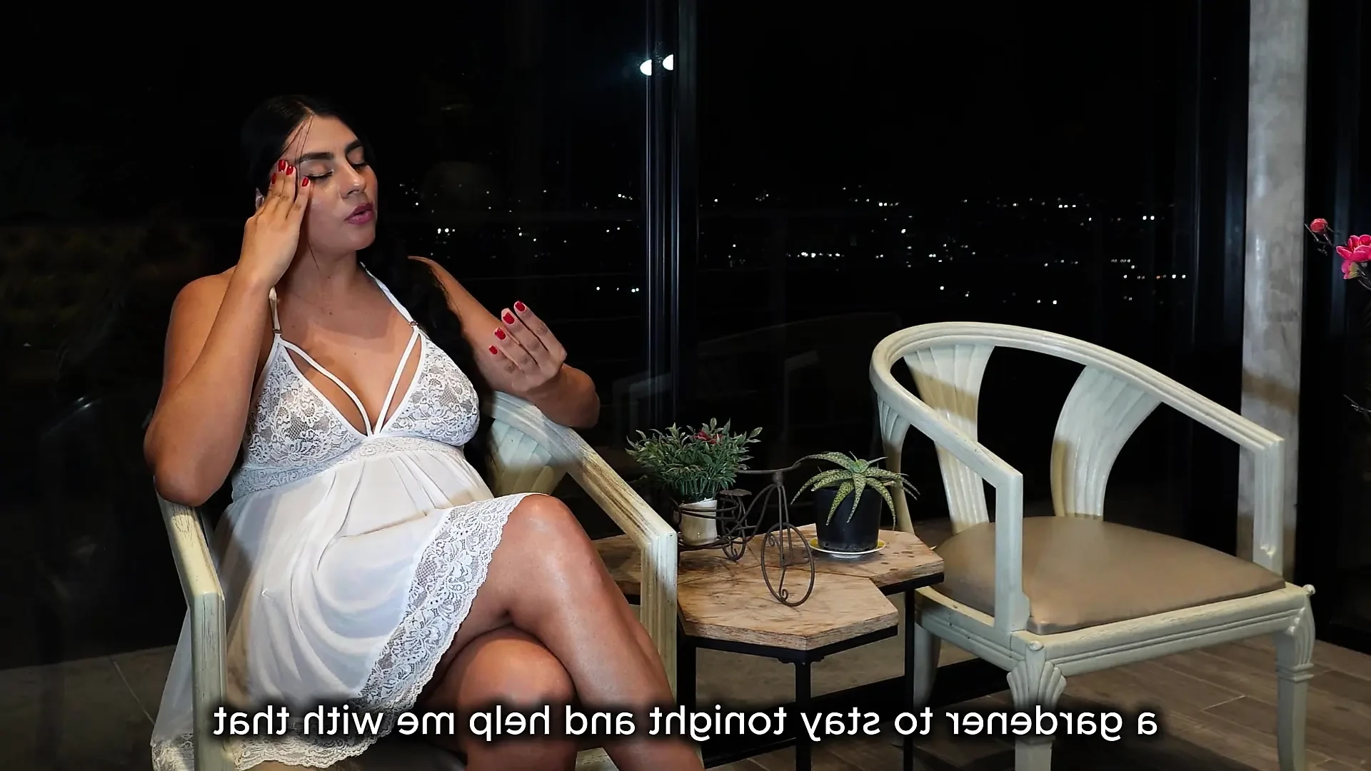 FOR SOME STRANGE REASON I ALWAYS END UP GIVING MY PUSSY TO THE GARDENER