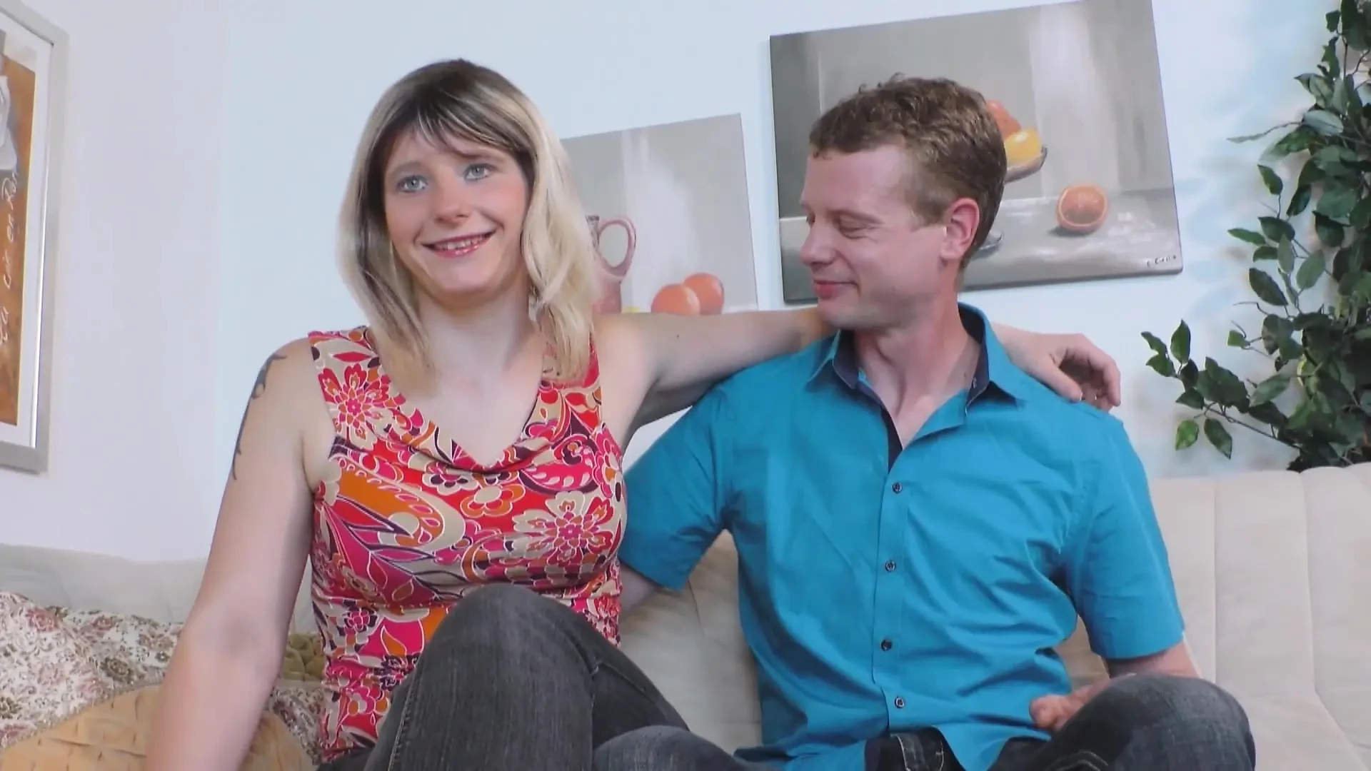 They Fuck for the First Time in Front of the Camera Without Shyness