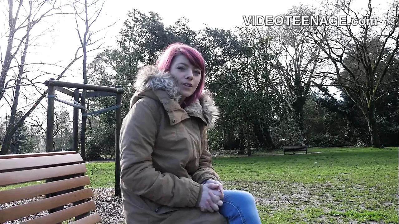 18 year old skinny teen’s first porn casting