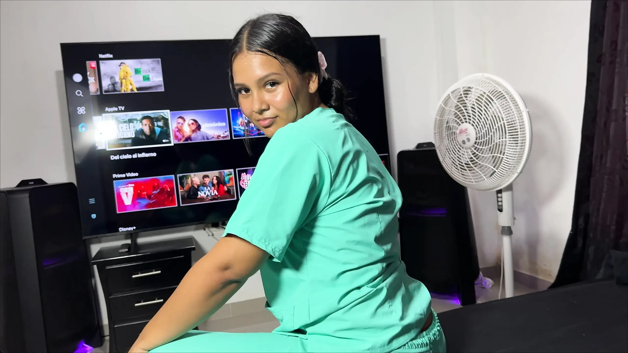 Special service by my nurse neighbor