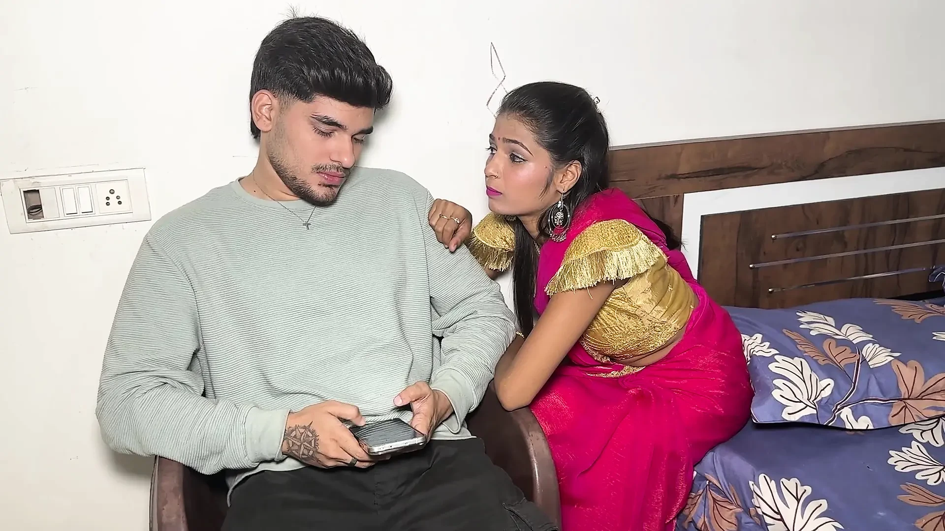 Sister-in-law offered sex to brother-in-law brother-in-law also became happy and had sex with sister-in-law when his brother was not at home