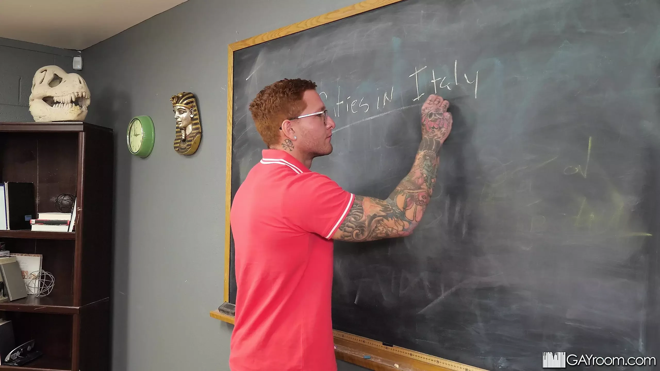 Zacc Rides His Teacher’s Cock For Extra Credit