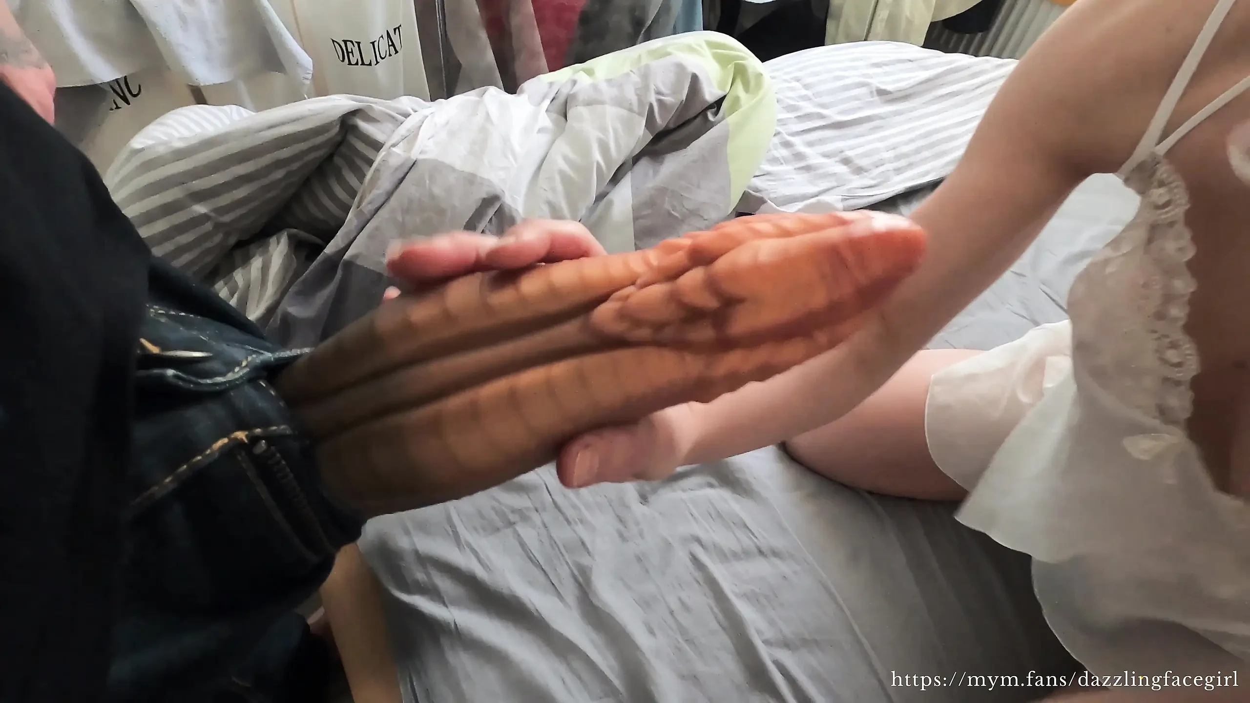 Stretched to the Limit by a Bad Dragon Strap-On – Left Ruined & Soaked!