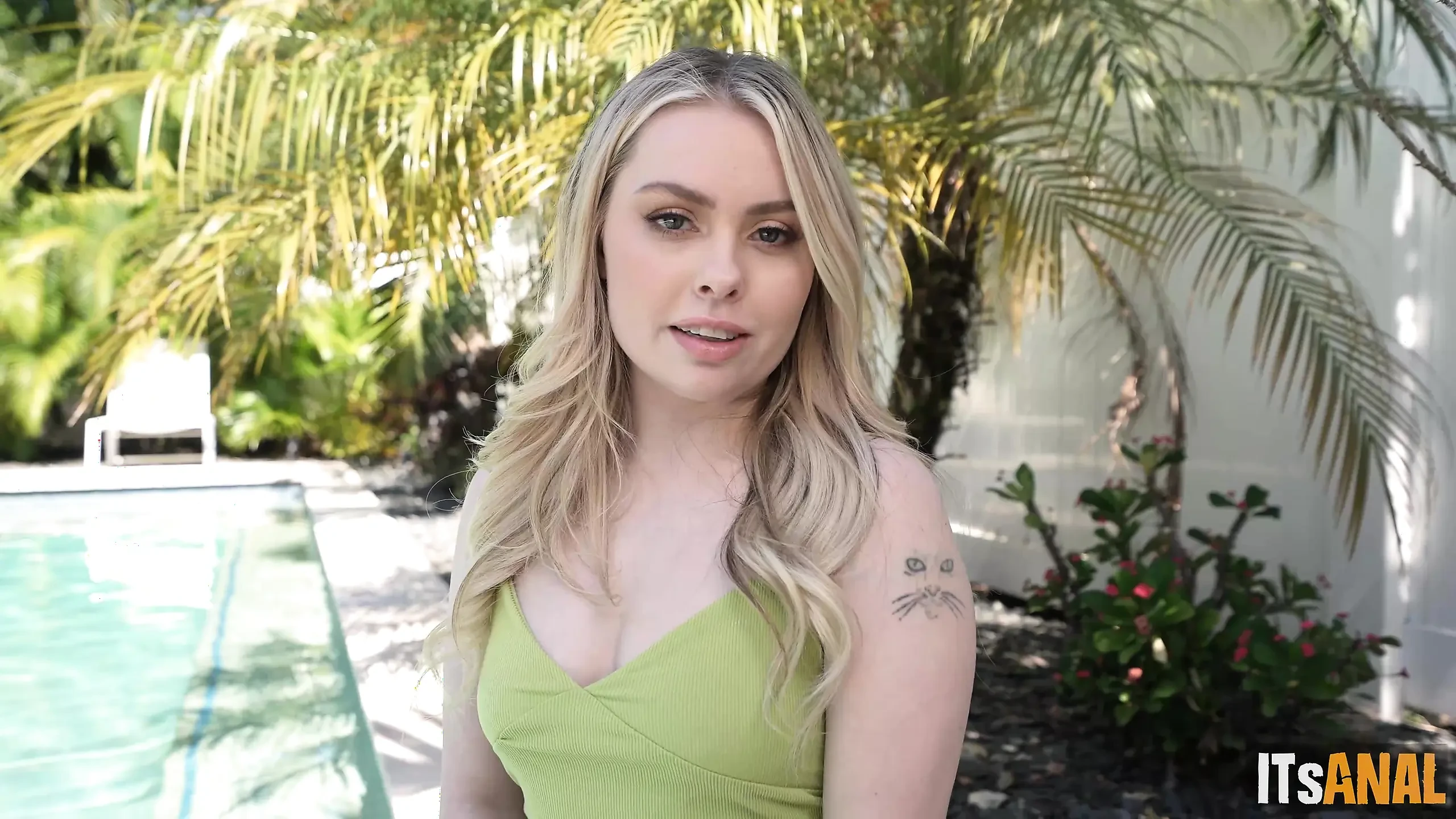 Petite, Blonde & She Loves Anal!