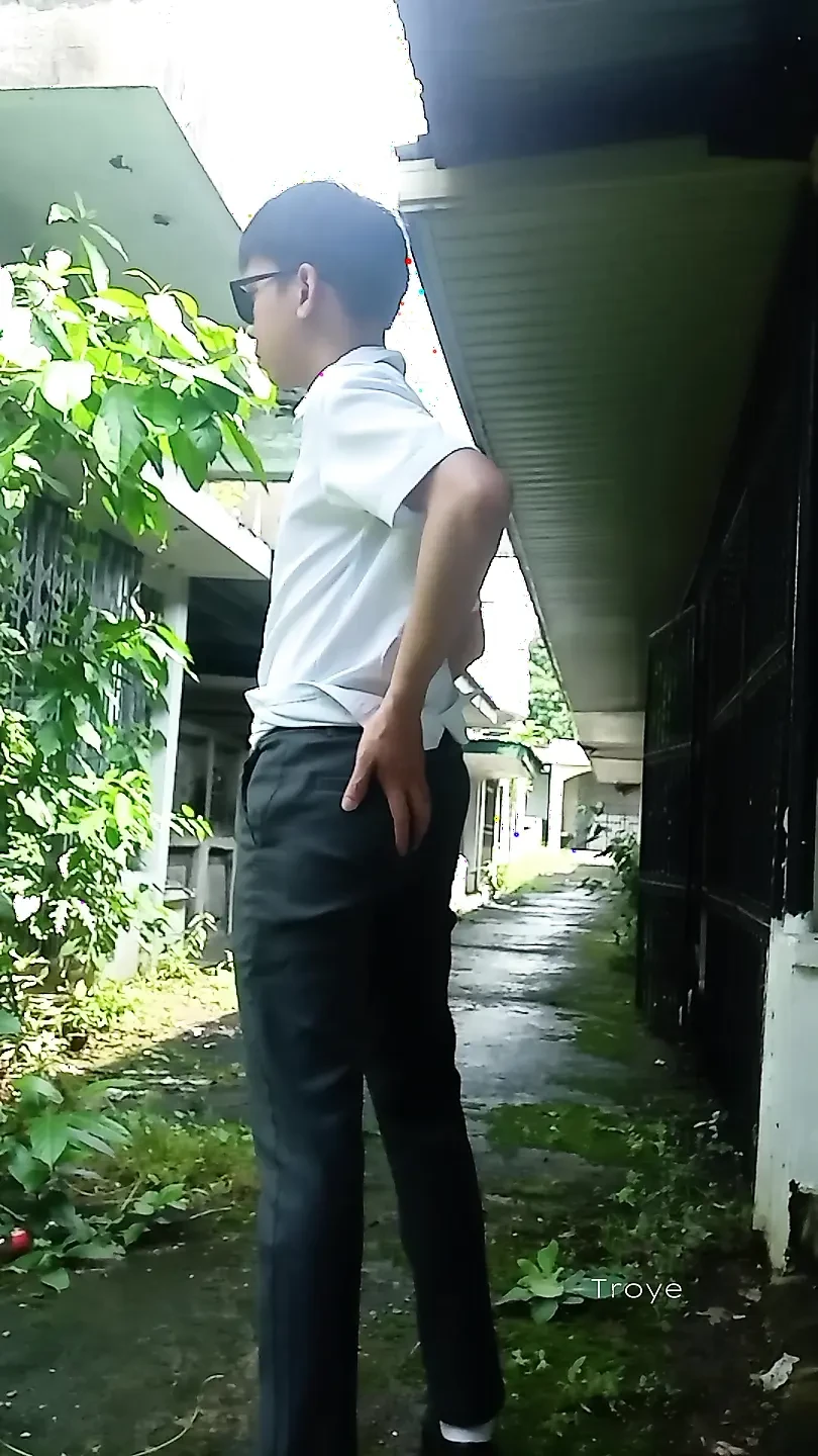 Handsome Student After School Masturbation