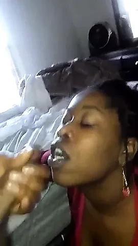 Black Woman Makes Her Man Nut