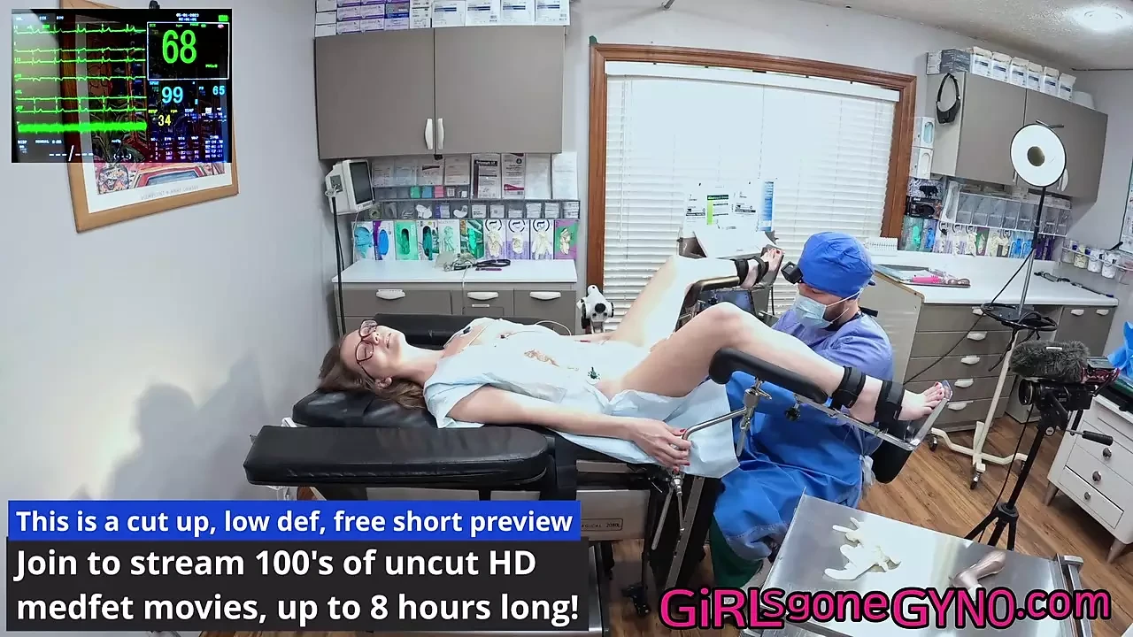 Shy Innocent Mira Monroe Has No Health Insurance, Becomes Human Guinea Pig For Free Exam, Gets Orgasms By Doctor Tampa!