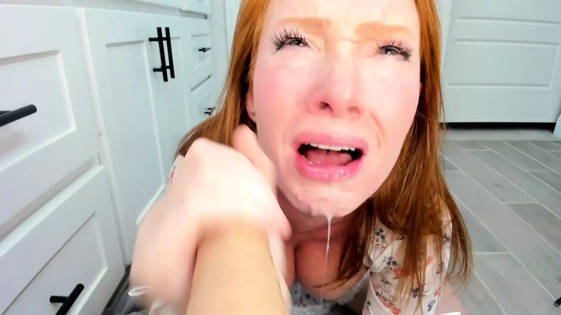 For Adam- POV Gagging Choking BJ xheidihoe heidiandfriends Big Boobs Redhead MILF Cam Girl Big Tits