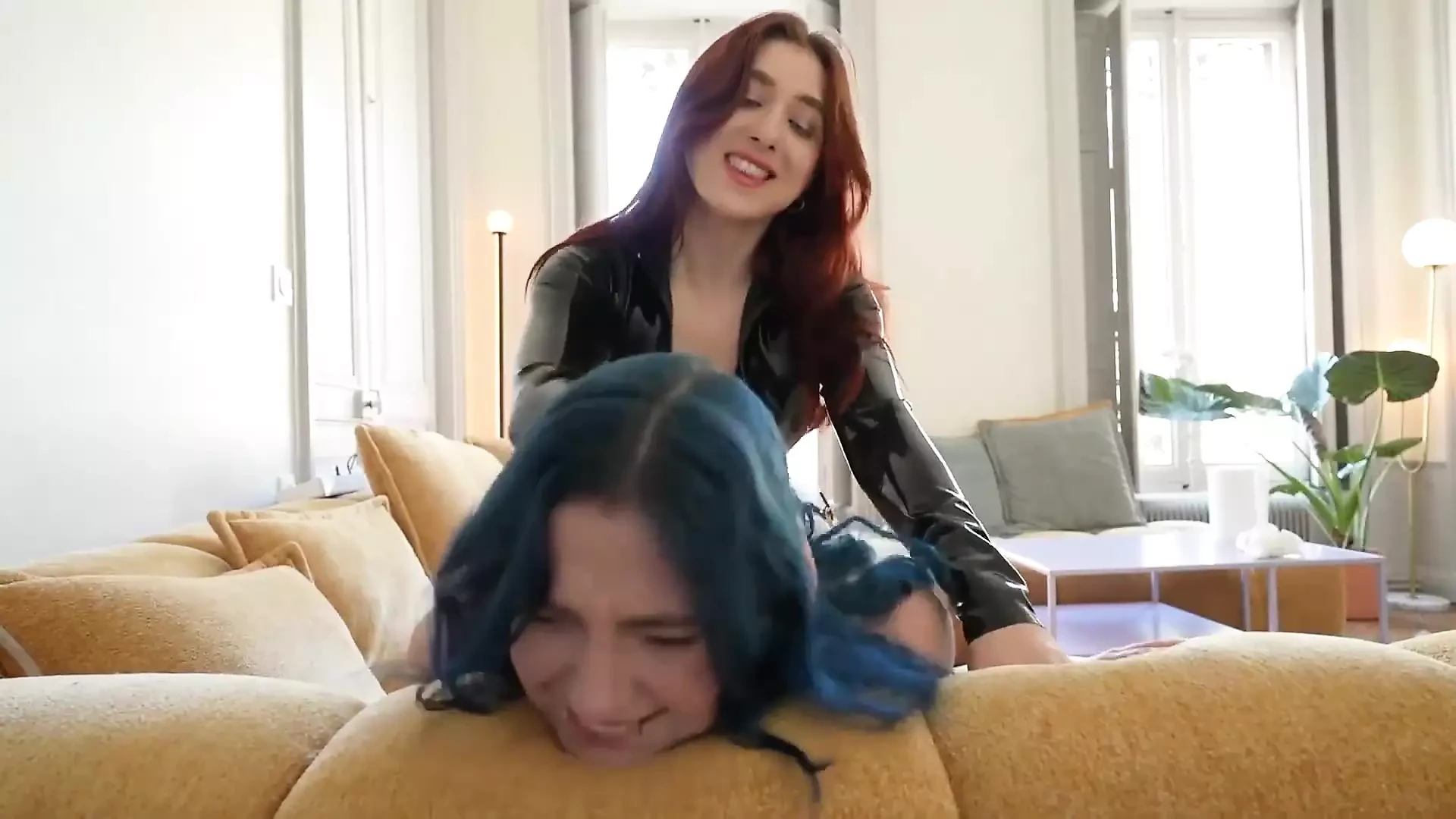 Softdom Lesbian Pegging My Pretty Little Sub Ft Khalamite