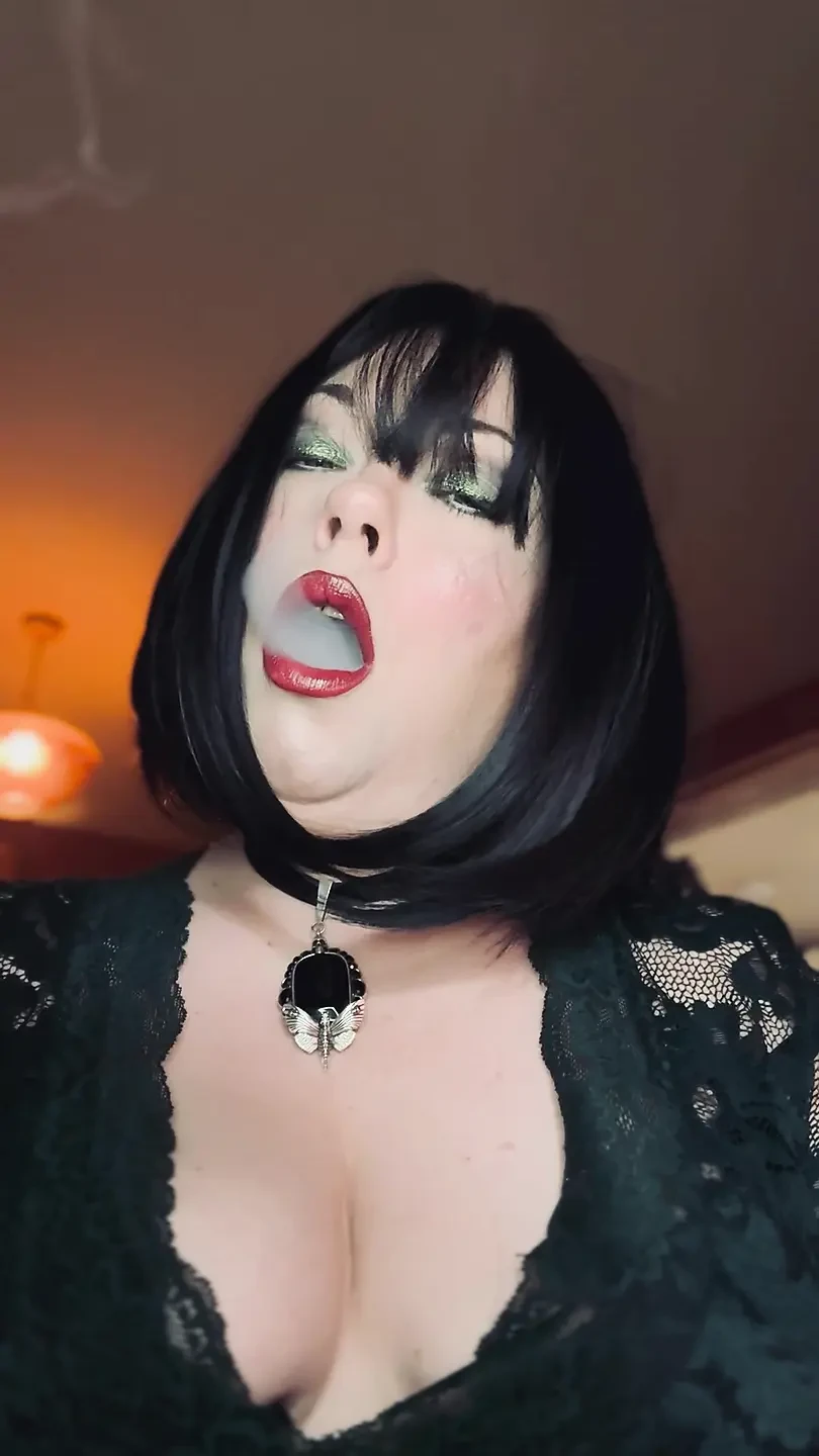 Your Dirty Mistress Tina Snua Sparks Up A Cigarette With Match Light Up – Lots Of Drifts & Snap Inhales