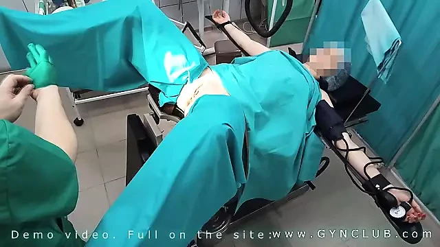 Green color in gyno exam