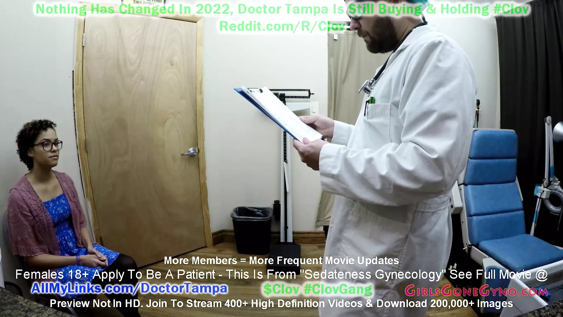 Rebel Wyatt Has No Health Insurance And Becomes Human Guinea Pig For Free Exam, Gets Orgasms By Doctor Tampa At GirlsGon