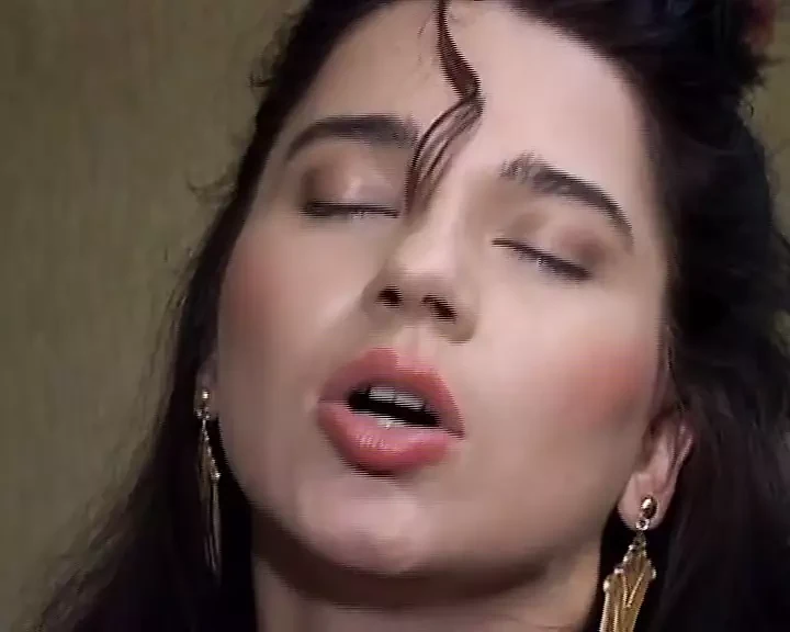 A sexy dark haired German babe gets her hairy twat pounded in the bathroom