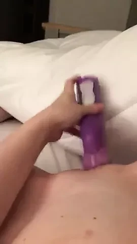 British milf cumming on rabbit