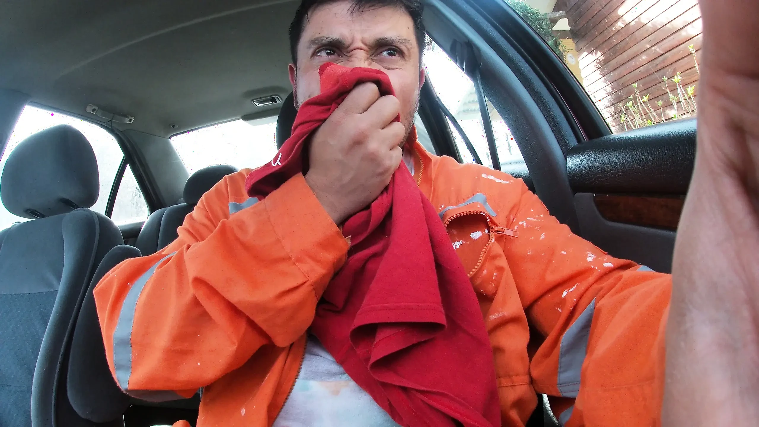 Mechanic Solo POV Part 3  Hairy Latino  Garage Fantasy 4K