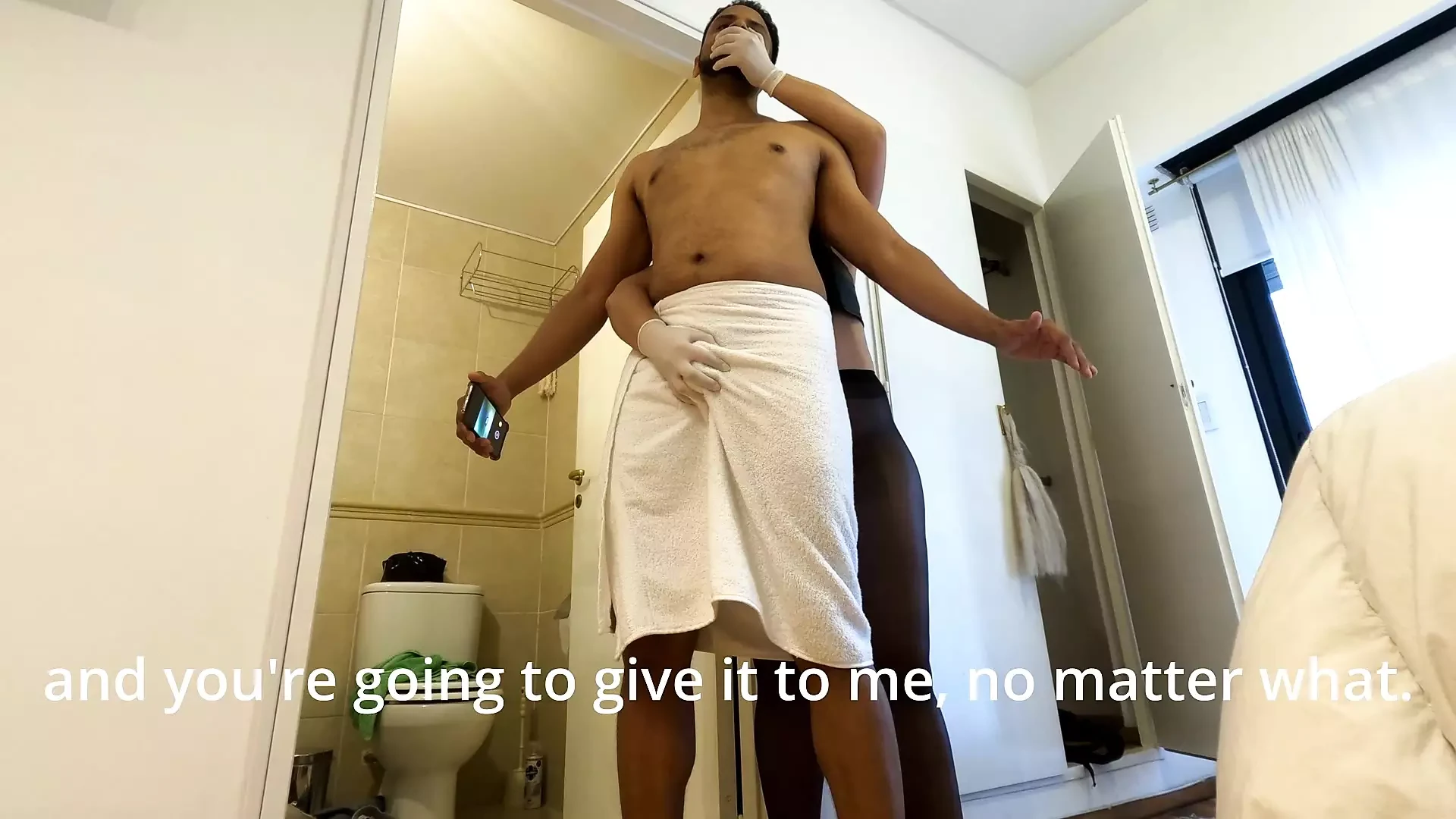 This is a new kind of thief, no money, no goods, just cum.