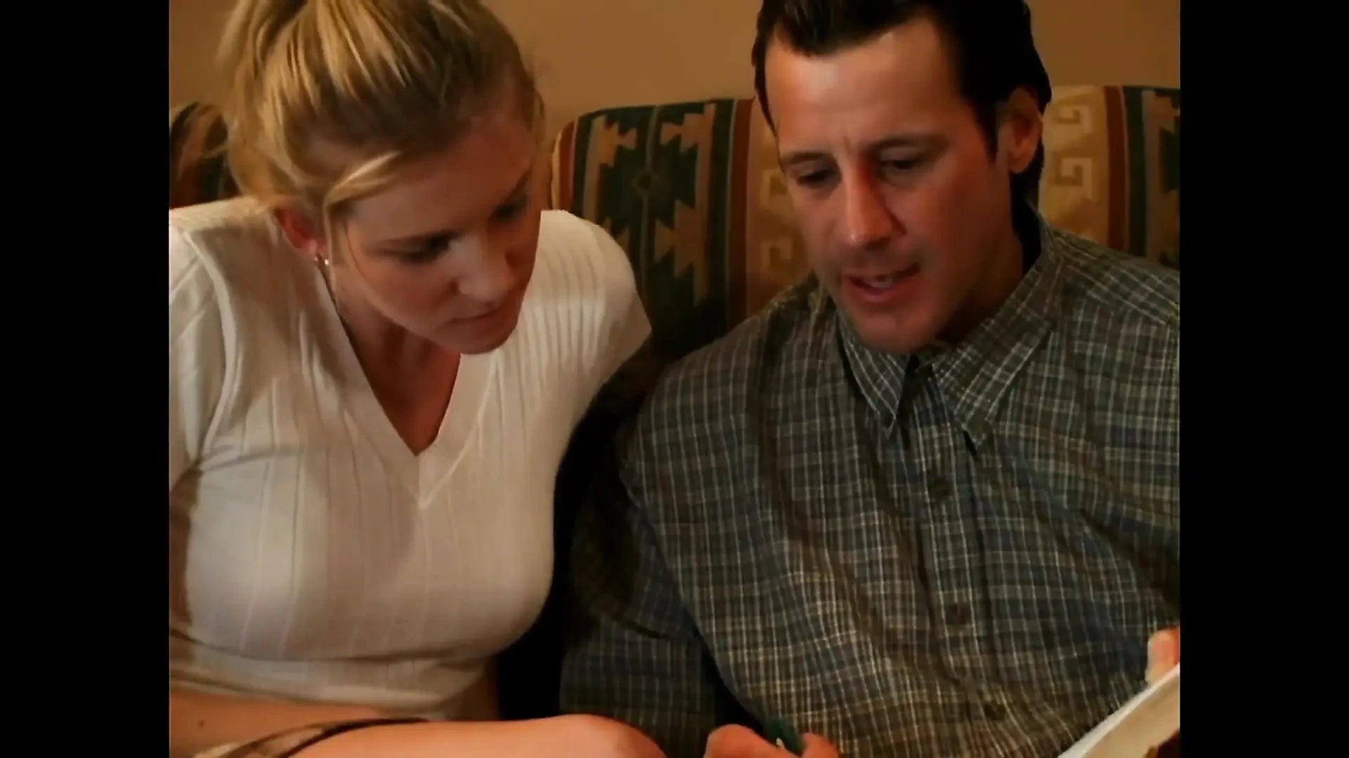 A Hot Young Blonde Who Prefers Mature Cock Inside Her