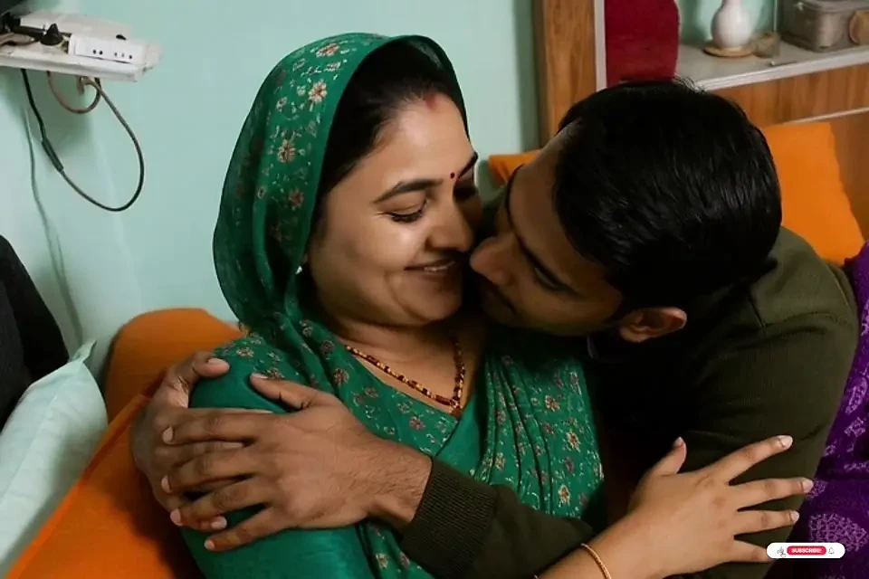 Outdoor Bangali Stepsis bed  Romanse kiss video by -Snapchat143